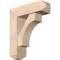 Ekena Millwork Westlake Craftsman Smooth Bracket w/ Offset Brace, Douglas Fir, 7 1/2"W x 24"D x 28"H BKT0806X24X28WTL04SDF - alternate 1
